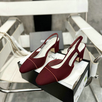 商品名称：シャネル CHANEL 26-CHJ26005B 2026年 ローヒールサンダル スリングバック