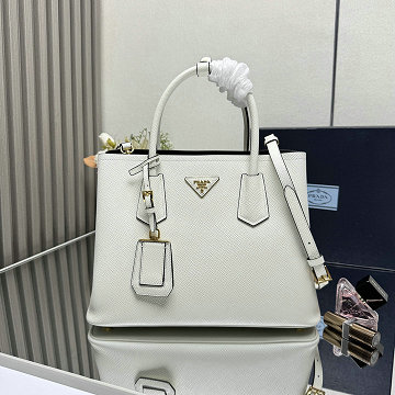 商品細詳を見る:プラダ PRADA GH-PD1BG775PBS 2026年新作 ドゥーブレ ミディアムバッグ トートバッグ ショルダーバッグ レディース カーフレザー