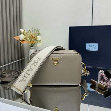 商品名称：プラダ PRADA GH-PD1BH082QJHS 2026年新作 スモール レザー ショルダーバッグ 高質感