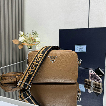 商品名称：プラダ PRADA GH-PD1BH082CYZS  2026年新作 スモール レザー ショルダーバッグ 高質感