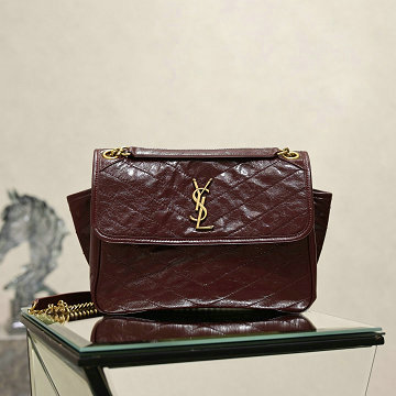 商品細詳を見る:イヴサンローラン Saint laurent YSL GH-YSL812943LJH 2026年新作 NIKI TRIPOUCH レザー ショルダーバッグ レディース