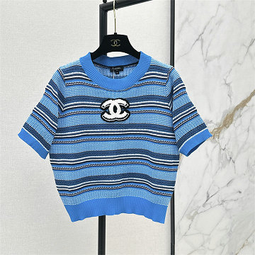 商品細詳を見る:シャネル CHANEL 2026年 ニット セーター レディース 半袖 クルーネック トップス カジュアル