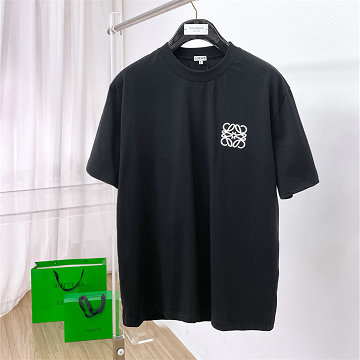 ロエベ LOEWE 2026年 コットンジャージー Tシャツ 半袖 クルーネック カジュアル メンズ