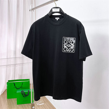 ロエベ LOEWE 2026年 コットンジャージー Tシャツ 半袖 クルーネック カジュアル メンズ
