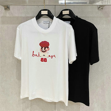商品細詳を見る:バレンシアガ BALENCIAGA 2026年 コットンジャージー Tシャツ 半袖 クルーネック カジュアル メンズ