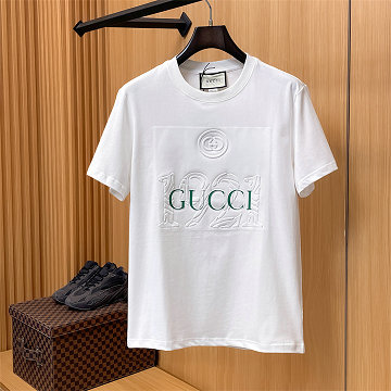 商品細詳を見る:グッチ GUCCI 2026年 コットンジャージー Tシャツ 半袖 クルーネック カジュアル メンズ