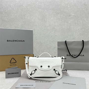 バレンシアガ BALENCIAGA 99-BA92402BS  2026年新作 LE City ナノ トートバッグ ショルダーバッグ レザー レディース