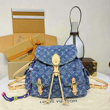 商品細詳を見る:ルイヴィトン LOUISVUITTON 057-M27330 2026年 モンスリ カーゴ バックパック レディース リュック モノグラム デニム キャンバス
