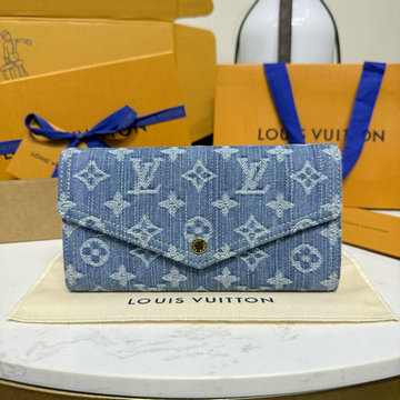 商品名称：ルイヴィトン LOUISVUITTON 057-M28280L 2026年 ジッピーウォレット ファスナー長財布 モノグラム デニム キャンバス