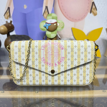 商品細詳を見る:ルイヴィトン LOUISVUITTON  057-M29471 2026年 ポシェット フェリシーW チェーンポーチ ショルダーバッグ レディース コーティッド