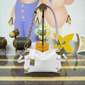 商品細詳を見る:ルイヴィトン LOUISVUITTON 057-M28566 2026年 サイド トランク PM ハンドバッグ ショルダーバッグ レディース