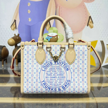 商品名称：ルイヴィトン LOUISVUITTON 057-M29477 2026年 オンザゴー PM トートバッグ ショルダーバッグ レディース コーティッド キャンバス
