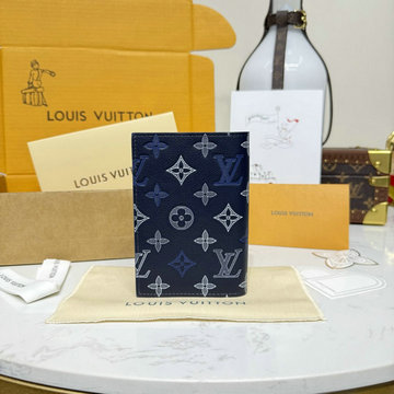 商品名称：ルイヴィトン LOUISVUITTON 057-M29132 2026年 パスポートカバー クーヴェルテュール パスポール モノグラム シャドウ レザー