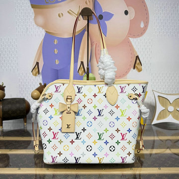 商品細詳を見る:ルイヴィトン LOUISVUITTON 057-M27839 2026年 ネヴァーウーフ MM ハンドバッグ モノグラム マルチカラー