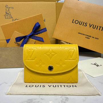 商品細詳を見る:ルイヴィトン LOUISVUITTON 057-M11411  2026年 ポルトモネ ロザリ フラップウォレット 小銭入れ モノグラム アンプラント レザー