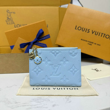 商品細詳を見る:ルイヴィトン LOUISVUITTON 057-M28049 2026年 ポルトフォイユ リサ 二つ折り短財布 モノグラム アンプラント レザー