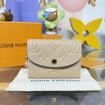 商品名称：ルイヴィトン LOUISVUITTON 057-M28987 2026年 ポルトモネ ロザリ フラップウォレット 小銭入れ モノグラム アンプラント レザー