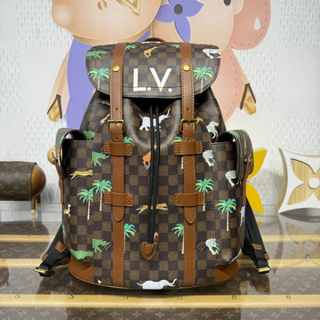 商品名称：ルイヴィトン LOUISVUITTON 057-N40864 2026年 クリストファー MM モン モノグラム バックパック メンズ リュック