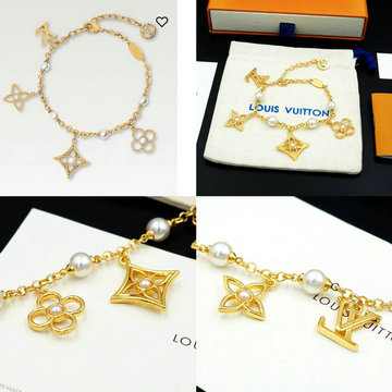 商品細詳を見る:ルイヴィトン LOUISVUITTON 057-SZLV26004 2026年 ブレスレット LV パーリー フラワー M1973A アクセサリー