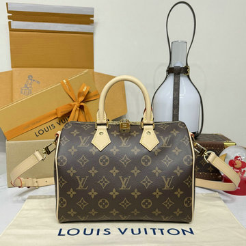 商品名称：ルイヴィトン LOUISVUITTON 057-M46977 2026年 スピーディ バンドリエール 25 トートバッグ ハンドバッグ ショルダーバッグ モノグラム
