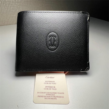 商品細詳を見る:カルティエ CARTIER 99-CA1480YBK 2026年 マスト ウォレット 二つ折り短財布 レザー