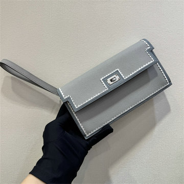 商品細詳を見る:エルメス HERMES 063-H0849PQH 2026年 財布 ケリー ポケット ストラップ付き ロングウォレット クラッチポーチ