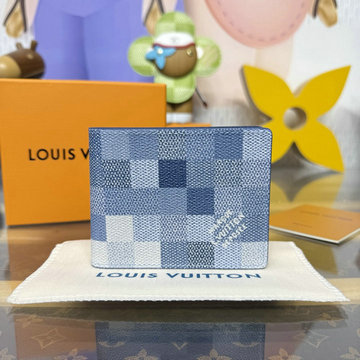 商品名称：ルイヴィトン LOUISVUITTON 057-M28591 2026年 ポルトフォイユ スレンダー 二つ折り 短財布 メンズ ウォレット ダモフラージュ