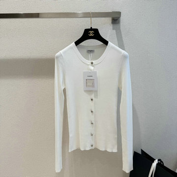 商品細詳を見る:シャネル CHANEL 2026年 ロングスリーブ カーディガン ビスコース ニット クルーネック レディース カジュアル