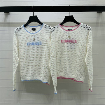 商品名称：シャネル CHANEL 2026年 ショートスリーブ ニット ウール セーター クルーネック レディース カジュアル