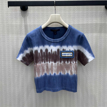 商品名称：ルイヴィトン LOUISVUITTON 2026年 ショートスリーブ Tシャツ コットンジャージ スウェット クルーネック
