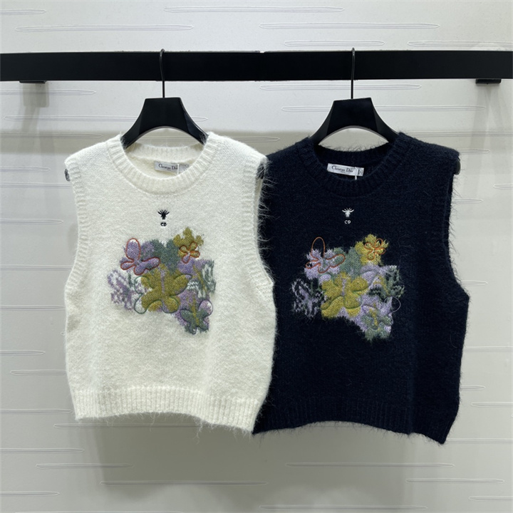 クリスチャンディオール CHRISTIAN DIOR 2026年 ニットベスト タンクトップ トップス カジュアル レディース