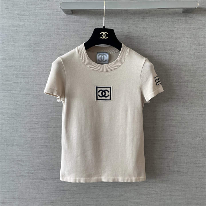 商品細詳を見る:シャネル CHANEL 2026年 ショートスリーブ ウール ニット セーター クルーネック レディース