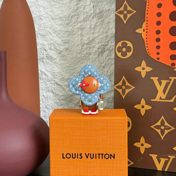商品細詳を見る:ルイヴィトン LOUISVUITTON 2026年 GI1546 ヴィヴィエンヌ ジャイアント バッグチャーム キーホルダー キーリング デニム