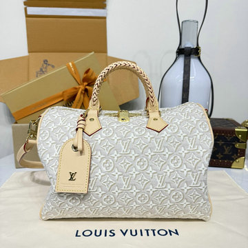 商品名称：ルイヴィトン LOUISVUITTON 2026年 500800 スピーディ ソフト 30 トートバッグ ハンドバッグ ショルダーバッグ ジャカード テキスタイル
