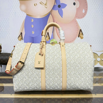 商品細詳を見る:ルイヴィトン LOUISVUITTON 2026年 M29670 キーポル バンドリエール 45 トートバッグ ハンドバッグ ショルダーバッグ ジャカード テキスタイル