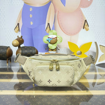 商品名称：ルイヴィトン LOUISVUITTON 2026年 M29274 ラッシュ バムバッグ ウェストバッグ ショルダーバッグ メンズ ダモフラージュ キャンバス