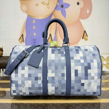 商品名称：ルイヴィトン LOUISVUITTON 2026年 M29601 キーポル バンドリエール 45 トートバッグ 旅行かばん ダモフラージュ キャンバス