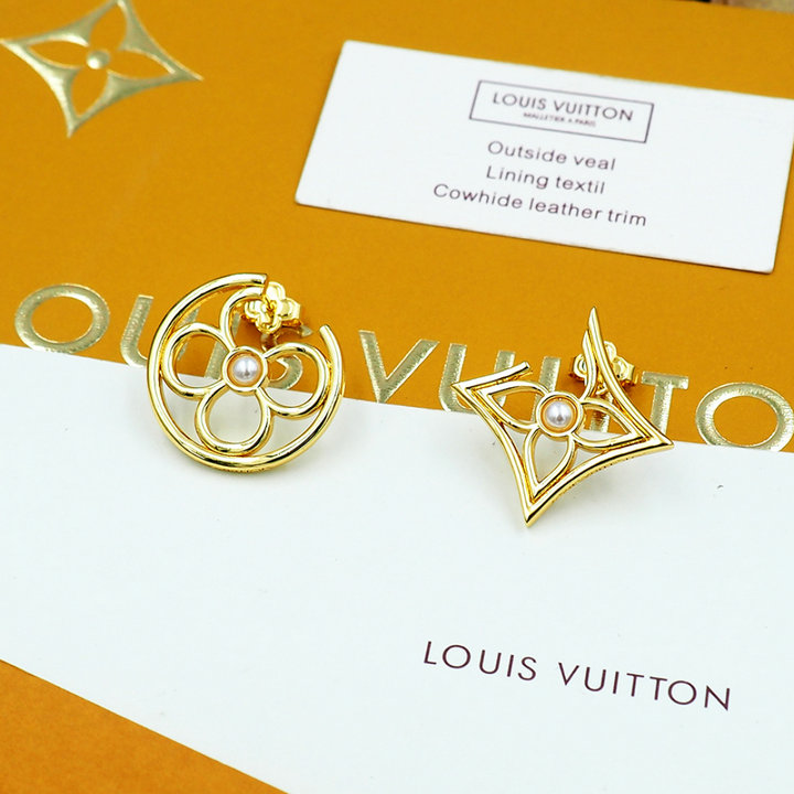 ルイヴィトン LOUISVUITTON 2026年新作 ピアス LV パーリー フラワー ジュエリー アクセサリー