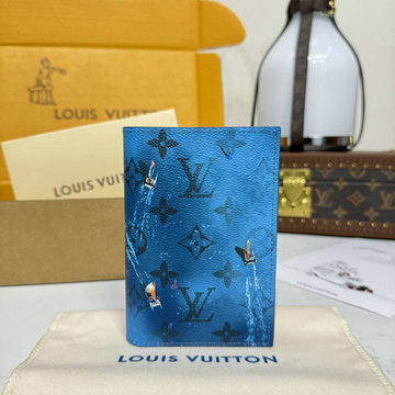商品名称：ルイヴィトン LOUISVUITTON 2026年 M28806 パスポートカバー クーヴェルテュール パスポール コーティッド キャンバス