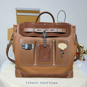 商品名称：ルイヴィトン LOUISVUITTON 2026年 スティーマー 40 バックパック メンズ リュックサック リュック レザー