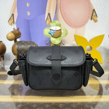 ルイヴィトン LOUISVUITTON 2026年 M26726 カーゴ ウェアラブル ウォレット ショルダーバッグ モノグラム ミッドナイト キャンバス