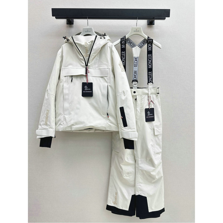 商品名称：モンクレール MONCLER 2026年 スキーウェアセット ダウンジャケット スキーサロペット スノーパンツ