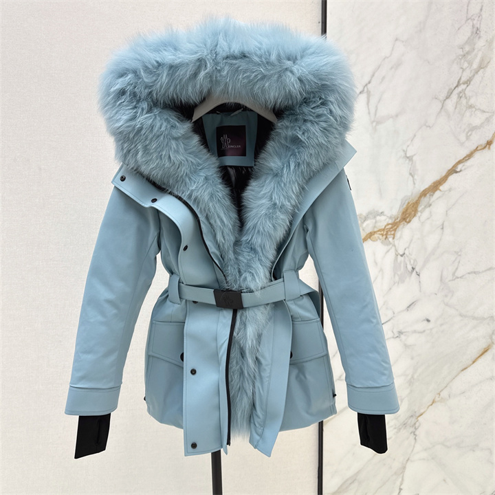 モンクレール MONCLER 2026年 ロングスリーブ フーディー スキーダウン ジップジャケット トップスコート レディース