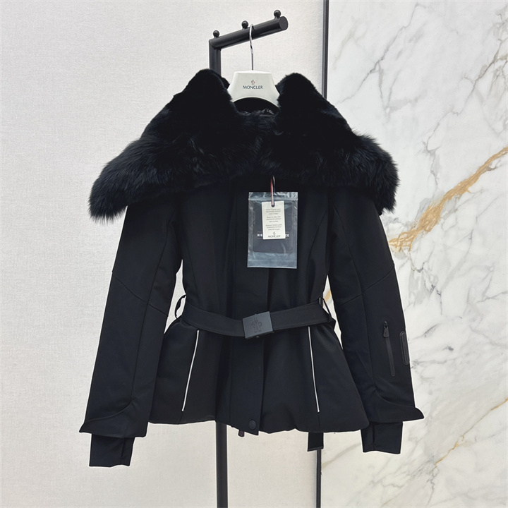 モンクレール MONCLER 2026年 ロングスリーブ フーディー スキーダウン ジップジャケット トップスコート レディース