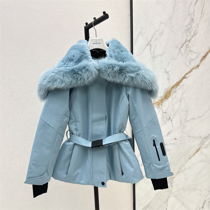 モンクレール MONCLER 2026年 ロングスリーブ フーディー スキーダウン ジップジャケット トップスコート レディース