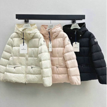 モンクレール MONCLER 2026年 ロングスリーブ フーディー ダウンジャケット ジップジャケット トップスコート レディース