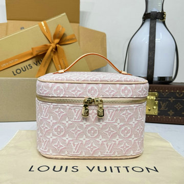 ルイヴィトン LOUISVUITTON 2026年 M29667 ニース ミニ バニティ 化粧箱 トラベル アクセサリー ジャカード キャンバス