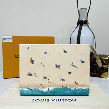 ルイヴィトン LOUISVUITTON 2026年 M2A499 ポッシュ トワレ GM クラッチバッグ 手持ちかばん モノグラム キャンバス