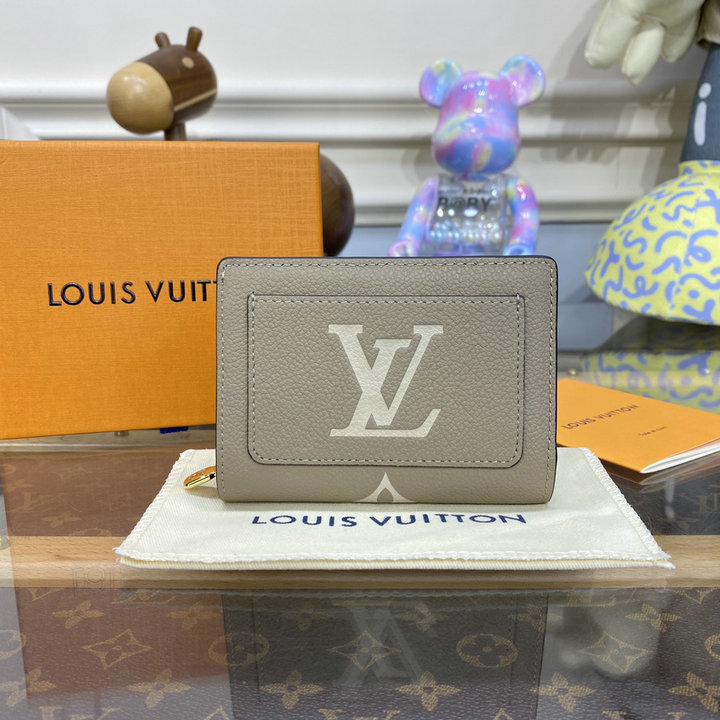 商品細詳を見る:ルイヴィトン LOUISVUITTON M82370 ポルトフォイユ クレア 二つ折り短財布 ショートウォレット モノグラムアンプラント レザー