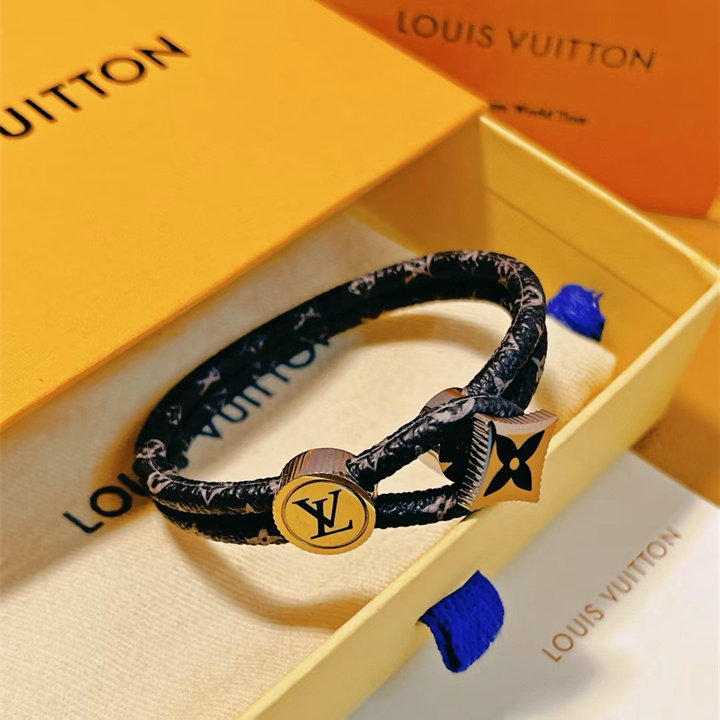 商品名称：ルイヴィトン LOUISVUITTON 2026年 M8111E ブレスレット キャッチ イット アクセサリー モノグラム エクリプス キャンバス